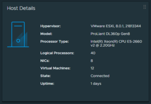 Esxi On Hpe Proliant Dl P Gen The Tech Journal