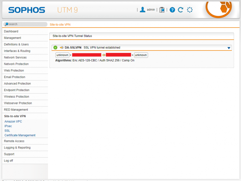 sophos home utm install only detects one network interface