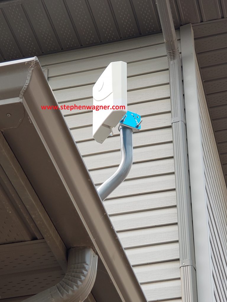 Roof Mounted Antenna For Wilson Weboost Home 4g Cell Booster Project 