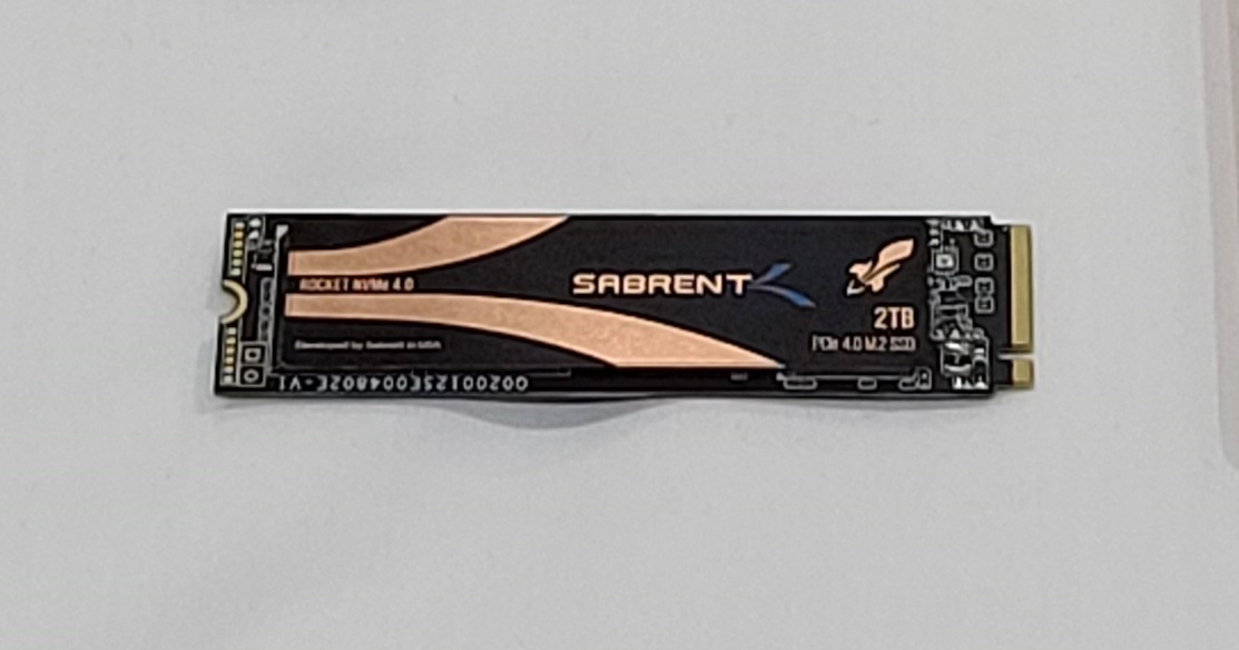 Sabrent Rocket 2TB M.2 2280 PCIe 4.0 NVMe TLC Internal SSD (SB