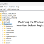 Default New User Registry Hive